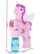 MalPlay Pistol pentru baloane de sapun cu lumini Unicorn Roz