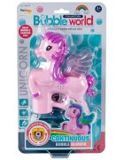 MalPlay Pistol pentru baloane de sapun cu lumini Unicorn Roz