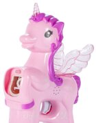 MalPlay Pistol pentru baloane de sapun cu lumini Unicorn Roz