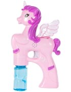MalPlay Pistol pentru baloane de sapun cu lumini Unicorn Roz