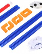 MalPlay Poarta de fotbal 2 in 1 pentru copii cu minge si pompa incluse dimensiune 62.5 x 50.5 x 38 cm