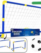 MalPlay Poarta de fotbal cu minge si pompa Soccer Goal