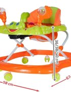 MalPlay Premergator cu sunete si lumini Crab Pink