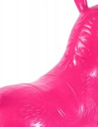 MalPlay Saritor gonflabil Ponei Pink cu pompa inclusa cauciuc durabil greutate admisa 40 kg