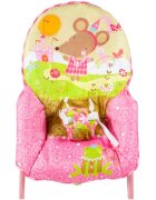MalPlay Scaun balansoar pentru copii cu vibratii 3 in 1 Pink