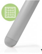 MalPlay Scaun de masa pentru bebelusi Keri Grey 2 in 1 prevazut cu tavita dubla detasabila centuri de siguranta suport reglabil pentru picioare
