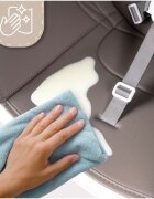 MalPlay Scaun de masa pentru copii Grey reglabil multifunctional 3 in 1 cu centuri de siguranta tavita detasabila si reglabila