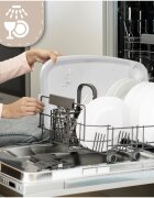 MalPlay Scaun de masa pentru copii Grey reglabil multifunctional 3 in 1 cu centuri de siguranta tavita detasabila si reglabila