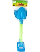 MalPlay Set 2 ustensile de joaca pentru nisip Lopata si Grebla Blue