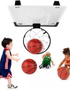 MalPlay Set cos de baschet cu minge si pompa inclusa pentru copii Sport
