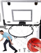 MalPlay Set cos de baschet cu minge si pompa inclusa pentru copii Sport