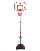 MalPlay Set de baschet cu minge pompa Contor electronic de puncte si Inaltime reglabila 97-170 cm