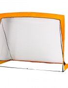 MalPlay Set de fotbal cu Poarta XL pliabila minge si pompa inclusa 120 x 90 cm Orange