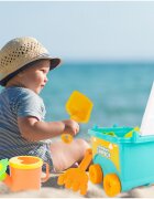 MalPlay Set de joaca pentru copii carucior cu accesorii pentru nisip si gradina