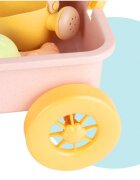 MalPlay Set de joaca pentru nisip Pastel Pink cu carucior si accesorii specifice incluse