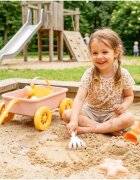 MalPlay Set de joaca pentru nisip Pastel Pink cu carucior si accesorii specifice incluse