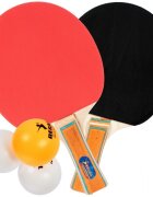 MalPlay Set doua palete ping-pong cu 3 mingi incluse