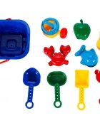 MalPlay Set pentru nisip cu 10 accesorii Galben