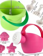 MalPlay Set pentru nisip galetusa cu stropitoare si 5 accesorii