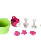 MalPlay Set pentru nisip galetusa cu stropitoare si 5 accesorii Verde