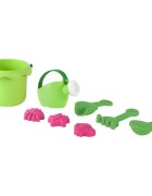 MalPlay Set pentru nisip galetusa cu stropitoare si 5 accesorii Verde