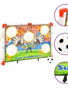 MalPlay Set poarta de fotbal cu perete pentru copii 120 x 51 x 77 cm