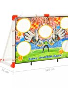MalPlay Set poarta de fotbal cu perete pentru copii 120 x 51 x 77 cm