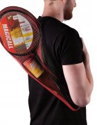 MalPlay Set Rachete de badminton cu fluturasi si husa Red