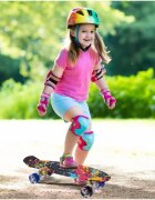 MalPlay Skateboard cu led-uri pentru copii 56x15cm Paint