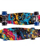 MalPlay Skateboard cu led-uri pentru copii 56x15cm Paint