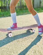 MalPlay Skateboard cu platforma antiderapanta 77cm Brown camouflage