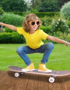 MalPlay Skateboard cu platforma antiderapanta 77cm Brown camouflage