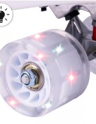 MalPlay Skateboard pentru copii cu roti LED luminoase si maner