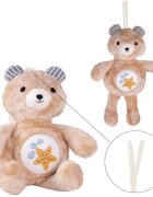 MalPlay Ursulet muzical de plus cu proiector de stele 35 cm Teddy Bear