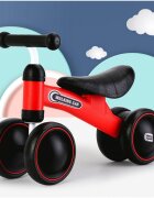 MalPlay Vehicul fara pedale pentru copii cu Saua moale si ergonomica Manere antiderapante greutate 1.75 kg dimensiune 35.5 x 18 x 49 Grow Future Baby Walker Red