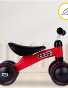 MalPlay Vehicul fara pedale pentru copii cu Saua moale si ergonomica Manere antiderapante greutate 1.75 kg dimensiune 35.5 x 18 x 49 Grow Future Baby Walker Red