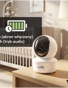 MalPlay Video monitor pentru supraveghere bebe NannyEye Vision 5.0 camera rotativa HD ecran LCD color Li-ion 3000 mAh cu melodii zoom digital x4 semnal pana la 300 m