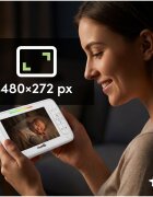 MalPlay Video monitor pentru supraveghere bebe NannyEye Vision 5.0 camera rotativa HD ecran LCD color Li-ion 3000 mAh cu melodii zoom digital x4 semnal pana la 300 m