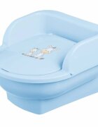 Maltex Baby Olita copii tip mini toaleta cu recipient detasabil Zebra Light Blue