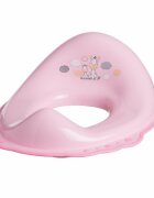 Maltex Baby Reductor toaleta copii antiderapant Zebra Light Pink