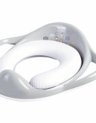 Maltex Baby Set reductor toaleta cu capac moale si inaltator antiderapant zebra gri