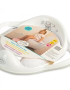 Maltex Baby Set reductor toaleta cu capac moale si inaltator antiderapant zebra gri