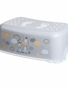 Maltex Baby Set reductor toaleta cu capac moale si inaltator antiderapant zebra gri