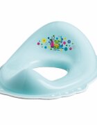 Maltex Baby Set reductor toaleta si inaltator baie antiderapant Bear and Friends Mint