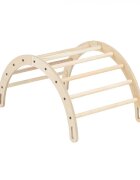 MamaToyz Arc de catarare pentru copii Montessori dimensiune 75 x 50 x 40 cm