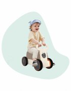 MamaToyz Ride-On copii din lemn 3 in 1 Ursulet DriveMe Soft masinuta ride-on premergator si carucior de jucarii recomandat copiilor de la 10 luni