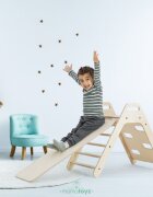 MamaToyz Set de catarat Montessori Pikko cu tobogan