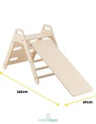 MamaToyz Set de catarat Montessori Pikko cu tobogan