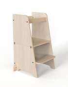 MamaToyz Turn de invatare multifunctional Kule Bend Natur utilizabil ca masa sau platforma de joaca