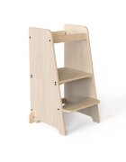 MamaToyz Turn de invatare multifunctional Kule Bend Natur utilizabil ca masa sau platforma de joaca